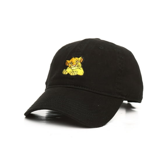 Disney'"Authentic" Baseball Hat Cap Mens Teens Boys Adult Size- Lion King, Simba