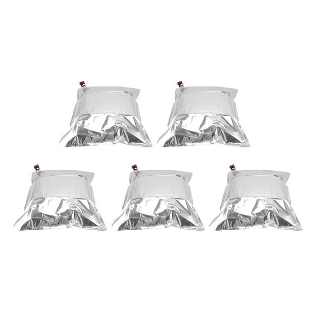 Bolsas de Almacenamiento de agua ANGGREK 5 Piezas con grifo Para emergencia