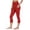 AP16-Red, variant on Capri Leggings Anti Cellulite 3D Resistance Band Leggings For Women Compression Tummy Control Butt Lifting Casual Yoga Pants Black S