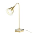 thumbnail image 4 of Resenkos 20.5" Modern LED Desk Lamp with Crystal Decoration,with Clear Cord and Switch,Gold, 4 of 7