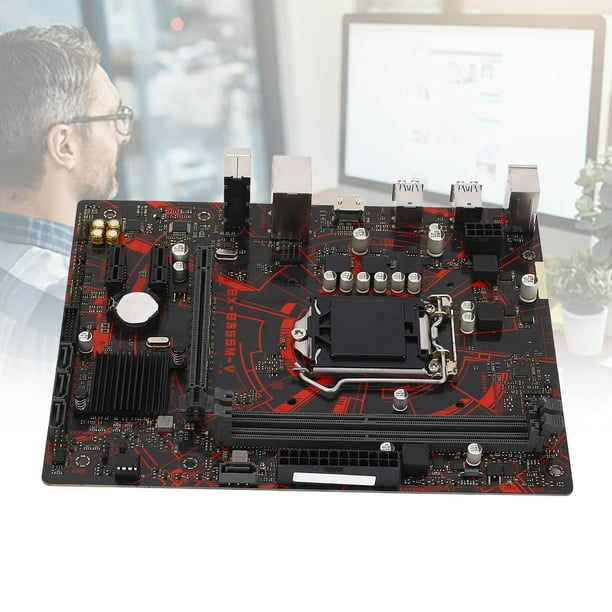 Placa Base de la Computera de Escritorio, M ATX Serial Serial ATA III HD Multimedia Interface Salida 2 Canal DDR4 para CPU de 14 nm