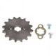 thumbnail image 1 of Rueda Dentada Delantera Del r para Sdg 110cc 125cc Dirt Bike Atv 420-16t-17mm 5 piezas, 1 of 8