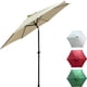 thumbnail image 3 of Sombrilla Con Angulo Kit 4 Piezas Jardimex  Jardin Playa 2.7 Metros Beige, 3 of 11