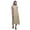 Beige1, variant on Floral Summer Holiday Party Halter Neck Beachwear Women Backless Dress-X-Large