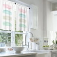 thumbnail image 2 of LALILO Kitchen Curtains and Valances Set of 3 36" Beautiful Window Treatment Tiers for Window Decor, 2 of 5