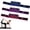 (Purple + Blue + Pink), variant on YUSUIYI Numbered Resistance Bands for Glutes,Adjustable 8-Section Elastic Training Fitness Stretch Straps with Loops for Exercise & Stretching