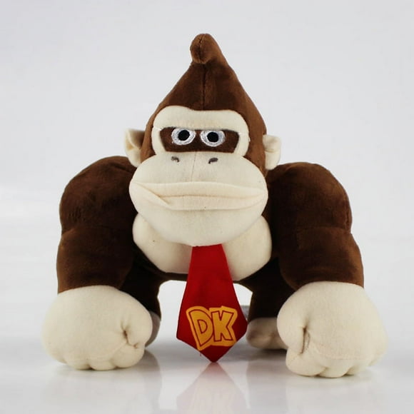 30cm Super Mario Bros AnimeFigure Donkey Kong Plush ToyClassic Game Cartoon NoveltyCool Stuffed Dolls Kids Boys X-mas Gifts Birthday Gifts for Kids Children Best Gift for Children Kids Adult