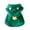 Green, variant on Harikaji Dog Christmas Outfit, Christmas Tree / Elf Costume Cat Cloak Puppy Clothes Kitten Cape Xmas Tree Costumes for Small Medium Dogs Cats