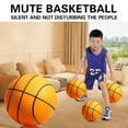 thumbnail image 4 of ABPWLY Toys Mute Ball Indoor Childrens Silent Basketball Sponge Sports Toy 21x21x21cm with Hoop Frame for Kid Toddler Play Room Kids Toys, 4 of 7