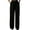 19# Black, variant on Straight Leg Dress Pants Women Casual Work Trousers Office Slacks for Women