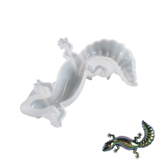 DIY Crystal Epoxy Resin Mould Silicone Mould Easter Frog Lizard Snail Silicone Mold Resin Animal Small