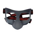 thumbnail image 3 of QccHieUs Face Mask for Broken Nose Nose Guard Face Shield Masquerade Mask Face Protection Red Black Band, 3 of 9