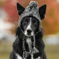 thumbnail image 4 of Christmas Dog Knitted Hat, Dog Winter Hat, Animals Snoods For Dogs Ear Protector & Neck Warmer Dog Snood For Winters Christmas New Year, 4 of 4