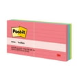 thumbnail image 4 of Post-it Notes, 3 in x 3 in, Poptimistic, Lined, 6 Pads, 4 of 4