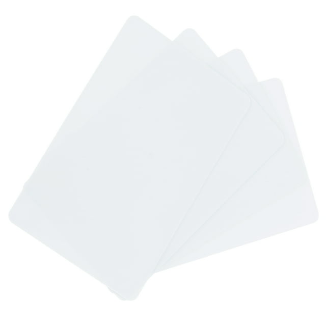 Paquete de 40 tarjetas en blanco, tarjetas de crédito en blanco de 20 mil, tarjetas de plástico blancas