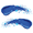 Blue, variant on BLSTK Athletics Eye Black Temporary Tattoos - Smudge-Free, Easy Removal | 4 Pairs with Wipes Included | Blue Star Smear