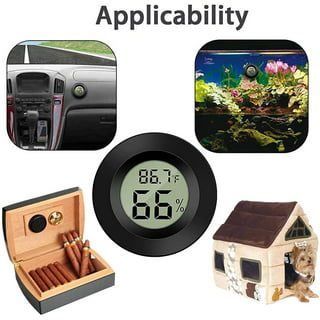 3 Colors Cigar Humidor Hygrometer Gauge Thermometer Mini Digital LCD D –  Cigar Jefe Accessories & Smoke Shop