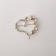 thumbnail image 3 of Broche de seguridad rosa exquisito moda cristal rhinestone brochepins broches decoración para las mujeres niñas moda vestido ropa ropa blanca sidaley AP004631-02, 3 of 7