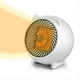 thumbnail image 1 of Calefactor cerámico portátil PTC con termostato - Mini calefactor eléctrico de 500 W para uso en interiores, oficinas, escritorios y hogares., 1 of 5