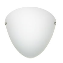 701707-LED-PN-Besa Lighting-Kailee - 1 Light Wall Sconce In Contemporary Style-9.63 Inches Tall and 9.63 Inches Wide-Polished Nickel Finish-Opal Matte