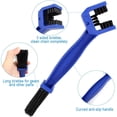 thumbnail image 3 of 2Pack Chain Cleaning Brush Multi-Purpose Dirt Removal Tool, Sturdy Bristles for Deep Cleaning, Suitable for Bike Chains, Motorcycle Chains and Industrial Chain Maintenance, 3 of 3