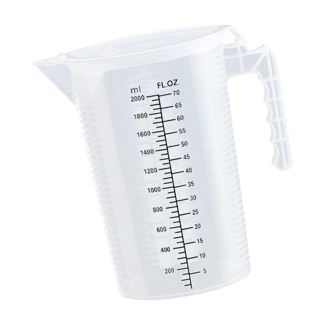 Taza medidora, taza medidora, taza mezcladora, accesorios de cocina multifunción para cocina 2L