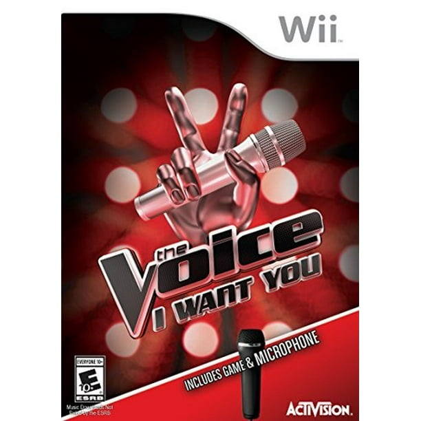The Voice Bundle With Microphone Wii Walmart Com Walmart Com