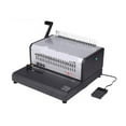 thumbnail image 2 of A4 Size Electric Comb Binding Machine EB-30 Electric Punching Machine 21holes Rubber Ring Clips Dual-use Binding Machine ,Pinpoint Punching, 2 of 6