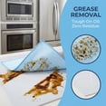 thumbnail image 5 of Unique Bargains 3pcs Fish Scale Streak Free Magic Glass Towels Sky Blue 10" x 10", 5 of 8