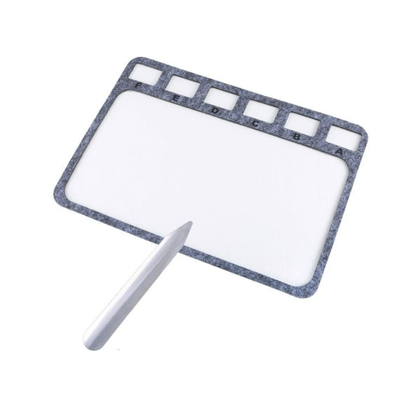 Necvior Beading Supplies Felt Mats Portable Rectangle Bead Designs Trays 2 Pack