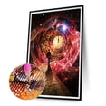 thumbnail image 2 of Pintura de diamante 5D DIY Kit de reloj de taladro redondo completo Decoración del hogar Arte Artesanía Hugtrwg Para estrenar, 2 of 9