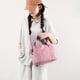 thumbnail image 5 of Bolso de viaje de lona Bolsos de mano de moda para damas Color sólido para vacaciones (rosa) Sywqhk Para Estrenar, 5 of 6