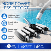 FibroPool Professional Flexible Swimming Pool Vacuum Head