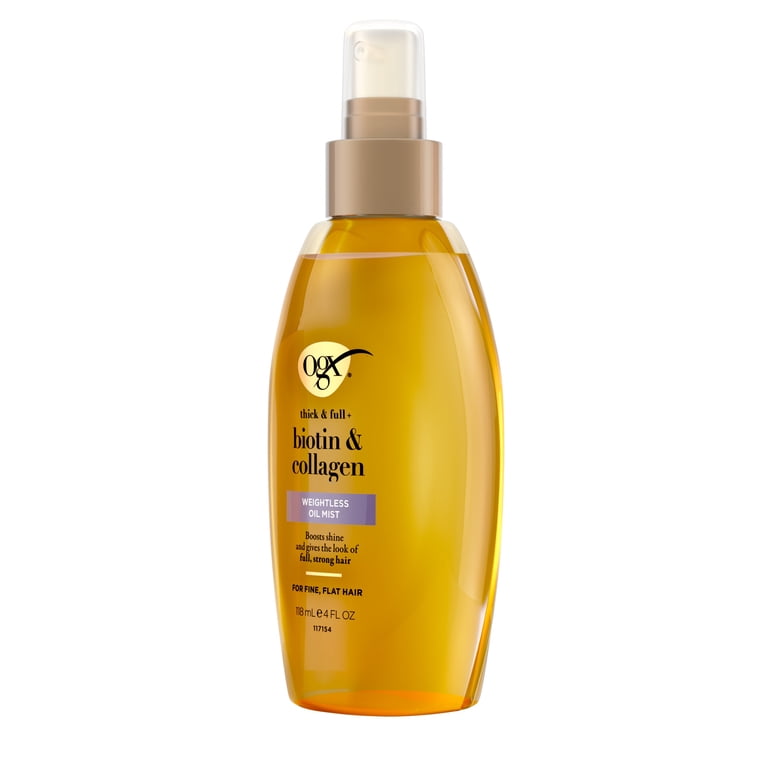 Thick & Full Biotin & Collagen Weightless Hydrating Oil Mist, 4 fl