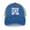 Blue, variant on Cat Mom Black Adjustable Trucker Baseball Cap for Men Women, Mesh Snapback Hat