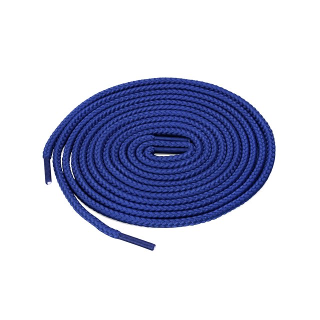 INSPIRE CHIC Lacets Ronds Unisexes Épais de Couleur Unie pour Bottes en Cuir Bleu Royal 100 cm/39.5 Pouces