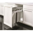 thumbnail image 4 of Rev-A-Shelf 53Tm-18Gscdm3-Fl Modern 16-1/4"W Steel Top Mount Pull Out Combo Single 35 Qt, 4 of 4