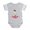 Heather Gray, variant on CafePress - FIN Jackrussellterrier Valentine Baby Football Bod - Cute Infant Baby Football Bodysuit
