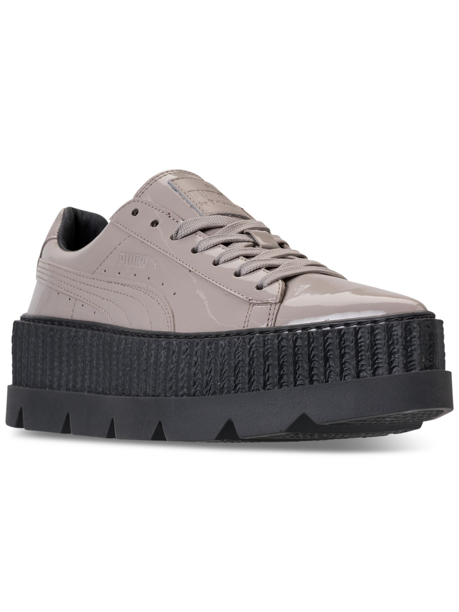 PUMA Women s Gray Lace Up Athletic Sneakers Honduras Ubuy