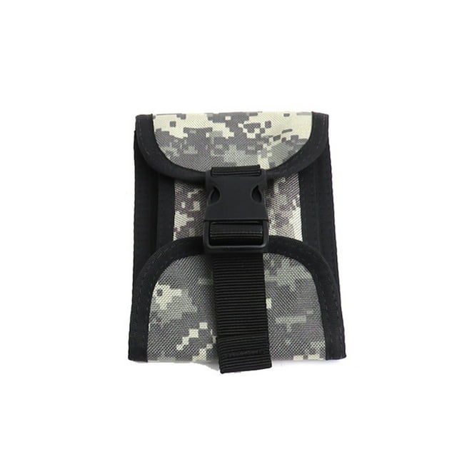 Maytalsory Poche de Poids de Plongée Réglable Durable Poches de Contrepoids Imperméable Sac Support Plongée Alpinisme Plein Air Désert Camouflage