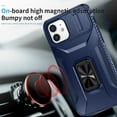 thumbnail image 6 of Allytech Shockproof Back Case for Apple iPhone 11, Military Grade Protective With Ring Holder Stand Compatible with Car Mount Anti-slip Hybrid Rugged Bumper Phone Cover for Men Boys -Blue, 6 of 8