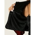 thumbnail image 5 of INSPIRE CHIC Women's Cropped Cardigan Sequin Open Front Long Sleeve Glitter Shrug XL Red, 5 of 6