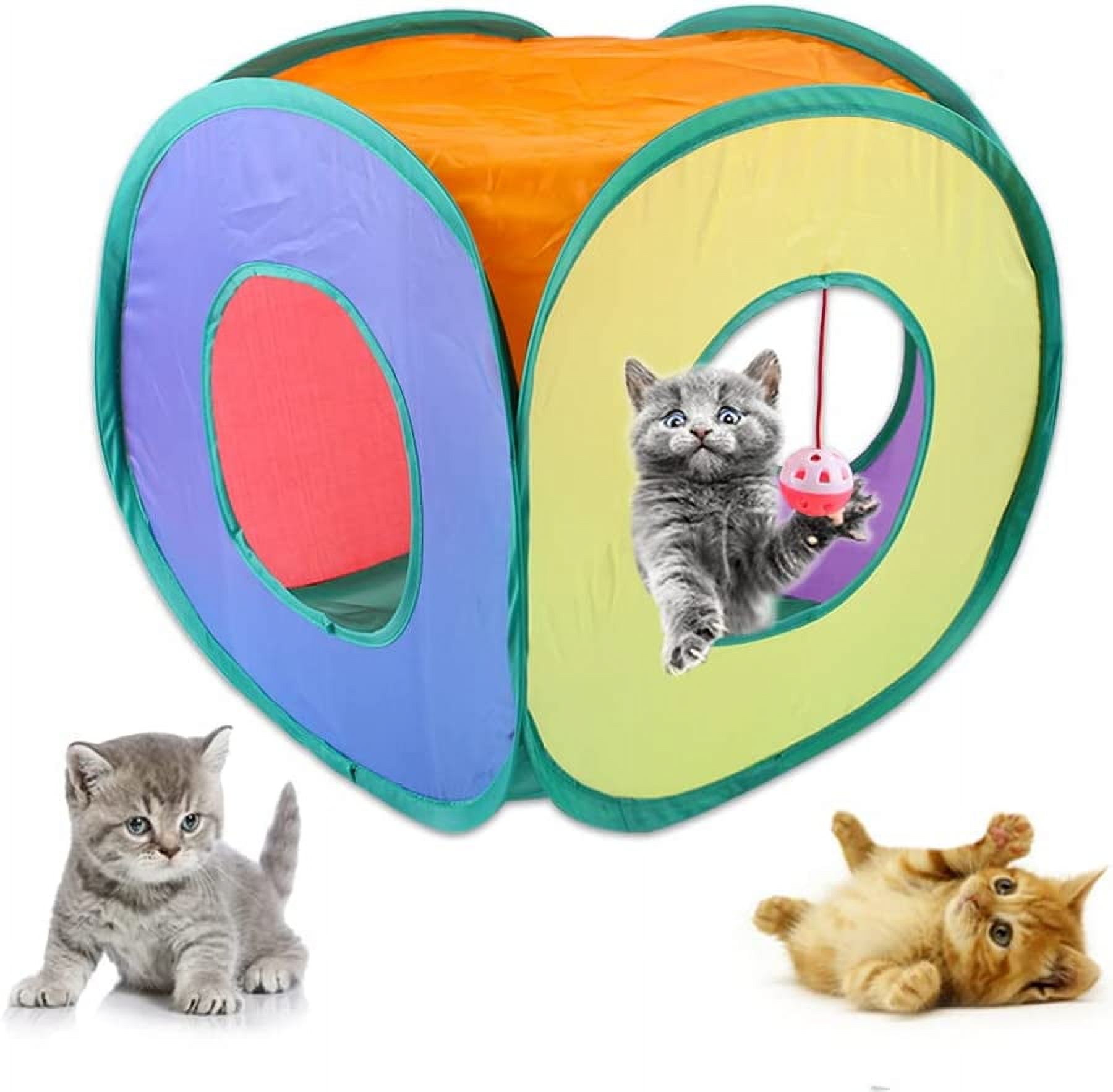 Tripumer 15-Piece Cat Toy Set with Tunnel and Interactive Toys photo 8