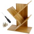 thumbnail image 1 of Minkissy Dorm Desktop Bookshelf Modern Home Bookcase Display Books 1Pcs for Students, 1 of 7