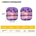 thumbnail image 3 of Jeiento Hawaii Palm Tree Automotive Windshield Sunshades Car Windshield Sun Shade Foldable Sun Shade for Truck Windshield Front Window Auto Sun Shield Covers Interior Car Accessories for Woman Men, 3 of 7
