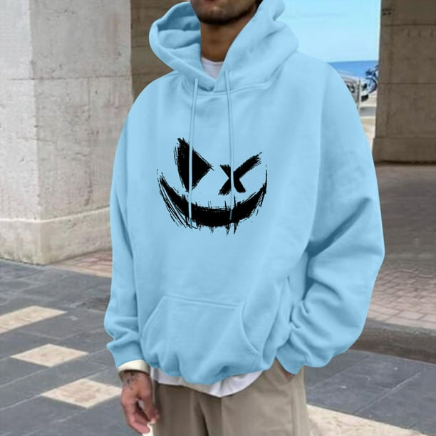 Sudadera con capucha para mujer, estampada, cuello redondo, manga larga, sudadera con capucha, camiseta, blusa, blusa de poliéster para hombre