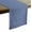 Bel Air Blue, variant on Calicot Table Runner 100% Cotton Table Runners 36 inches Long Home Kitchen Dining Party Wedding, Spring/Summer & Thanksgiving Christmas Decorations (14" x 36", Burnt Orange)