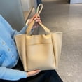 thumbnail image 3 of VONKY Large Capacity Tote Bags For Women Durable Exquisite Craft Comfortable Strap Bag Large Capacity khaki, 3 of 6