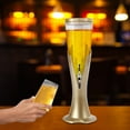 thumbnail image 5 of Beer Tower Drink Dispenser 3L Mimosa Tower Drink Beverage Dispenser with Removable Ice Tube for Party, 5 of 20