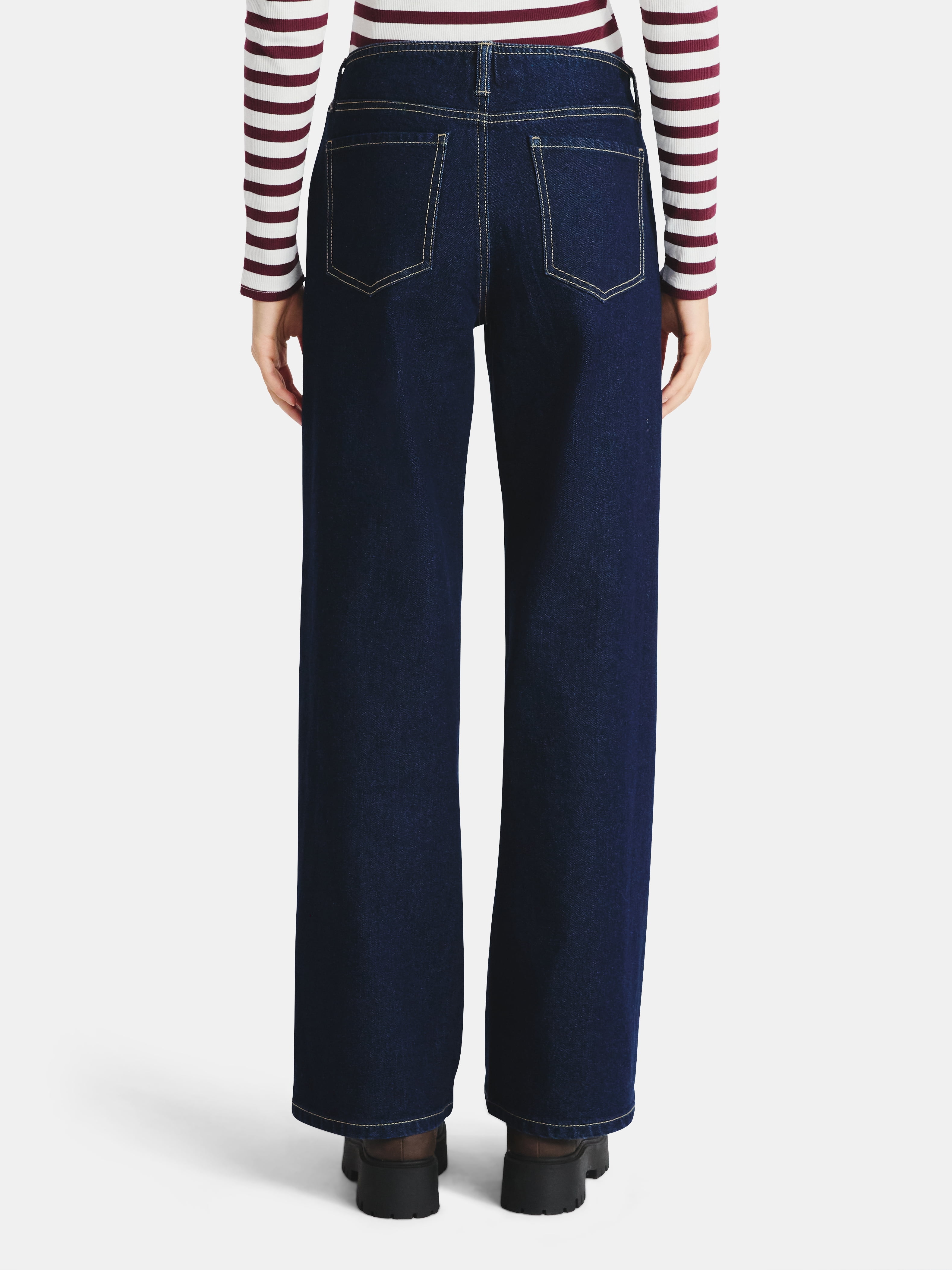 No Boundaries Baggy Wide Leg Jeans, 31.5'' Inseam, Women's